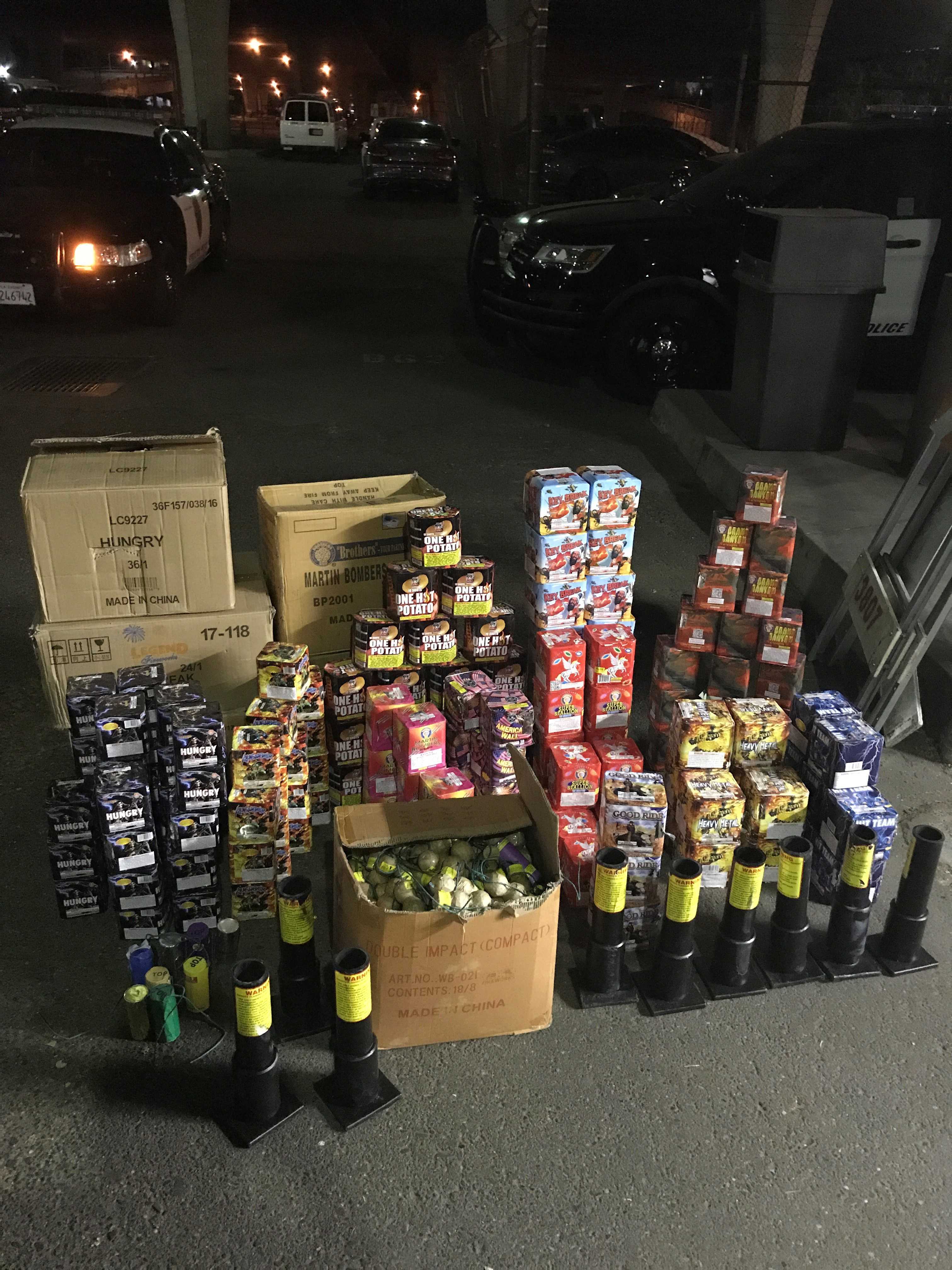 340 lbs. of illegal fireworks seized; 14 arrested in Stockton