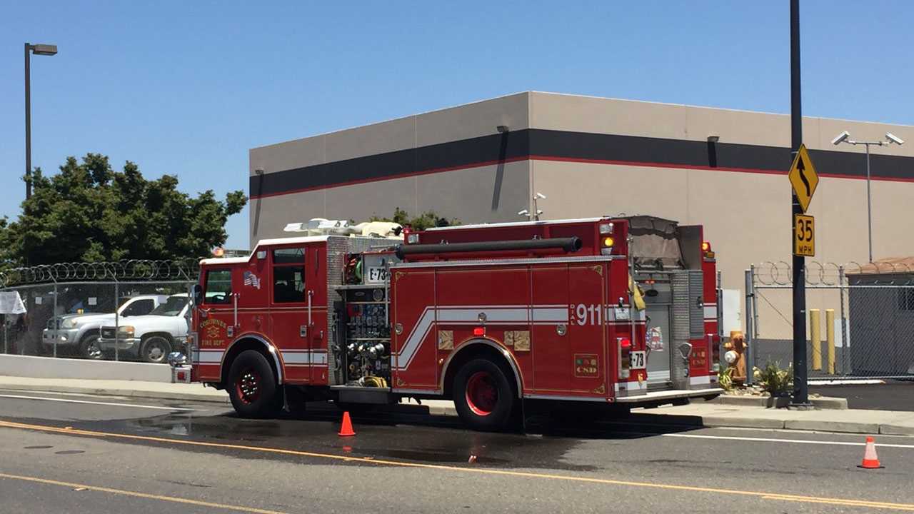 About 50 people evacuated after small warehouse fire