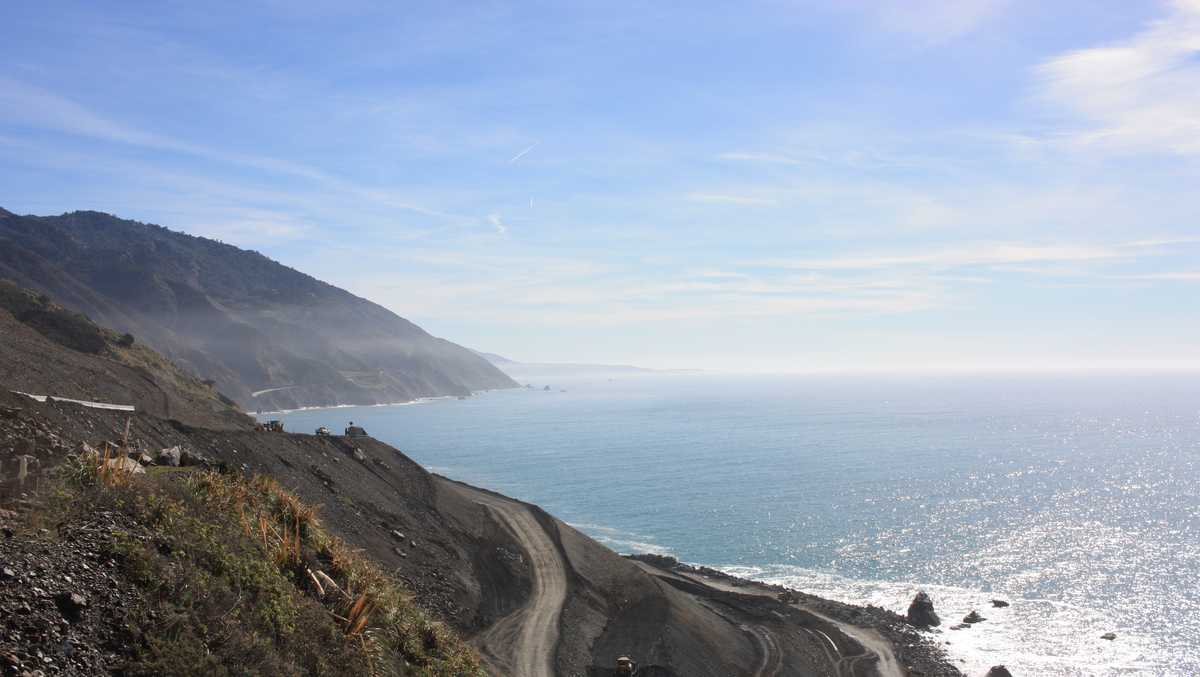 Mud Creek Landslide What's Big Sur's largest slide look like now?