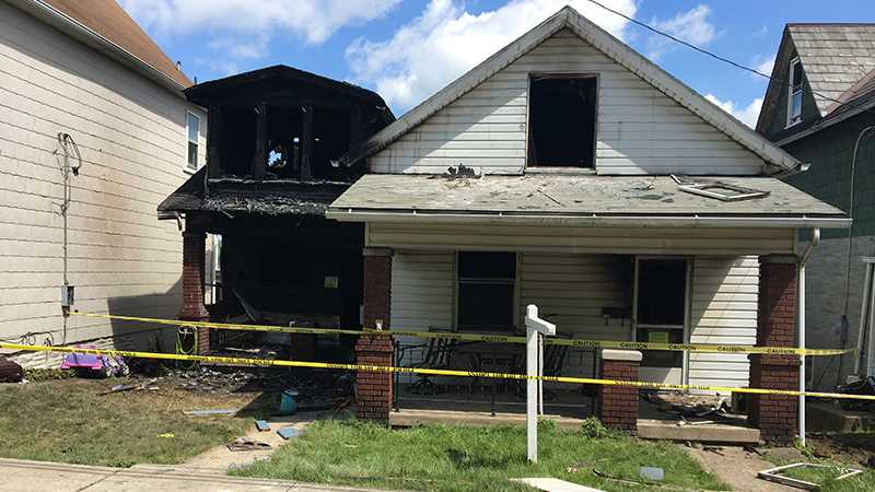 12 Butler residents displaced from two homes damaged by fire and explosion that destroyed an unoccupied house
