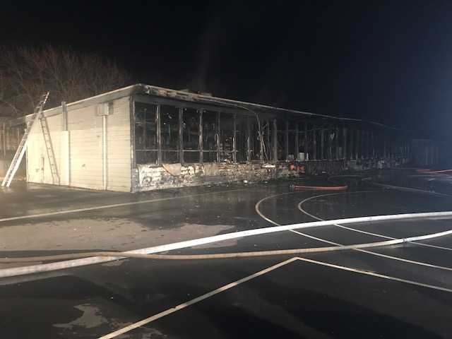 Flames damage Modesto elementary school
