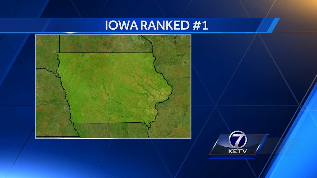 Iowa, Nebraska in top 10 best states of 2018