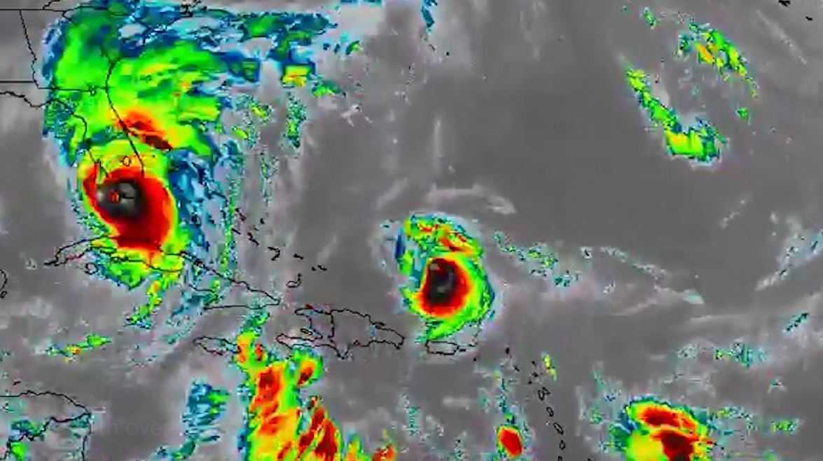 Radar shows Hurricane Irma's path over 10 days