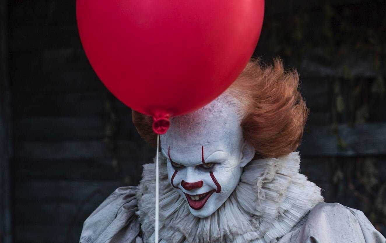 Red balloons appear in former Stephen King stomping ground