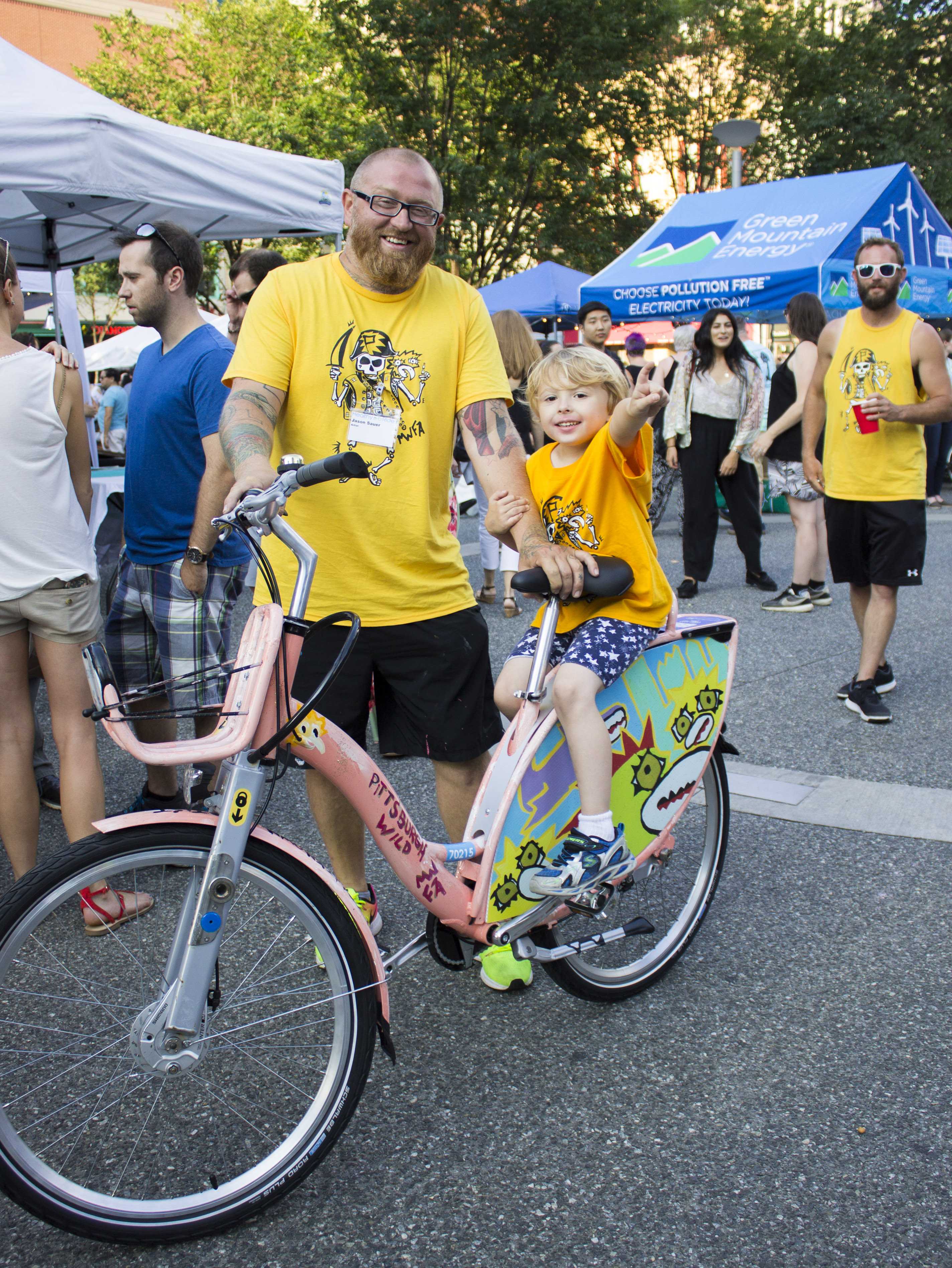 Healthy Ride and local artists reveal five custom bikes