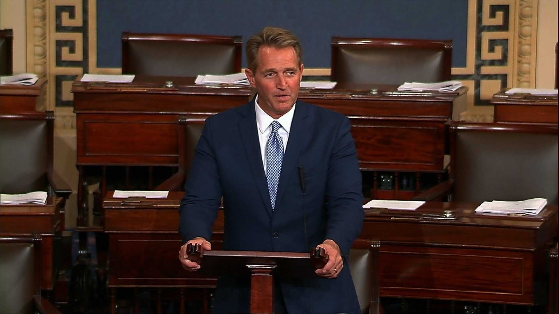 GOP Sen. Flake won't seek re-election, citing 'spell' of Trump-era politics