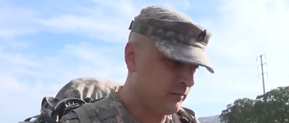 Veteran takes on Wounded Warrior run in full tactical gear