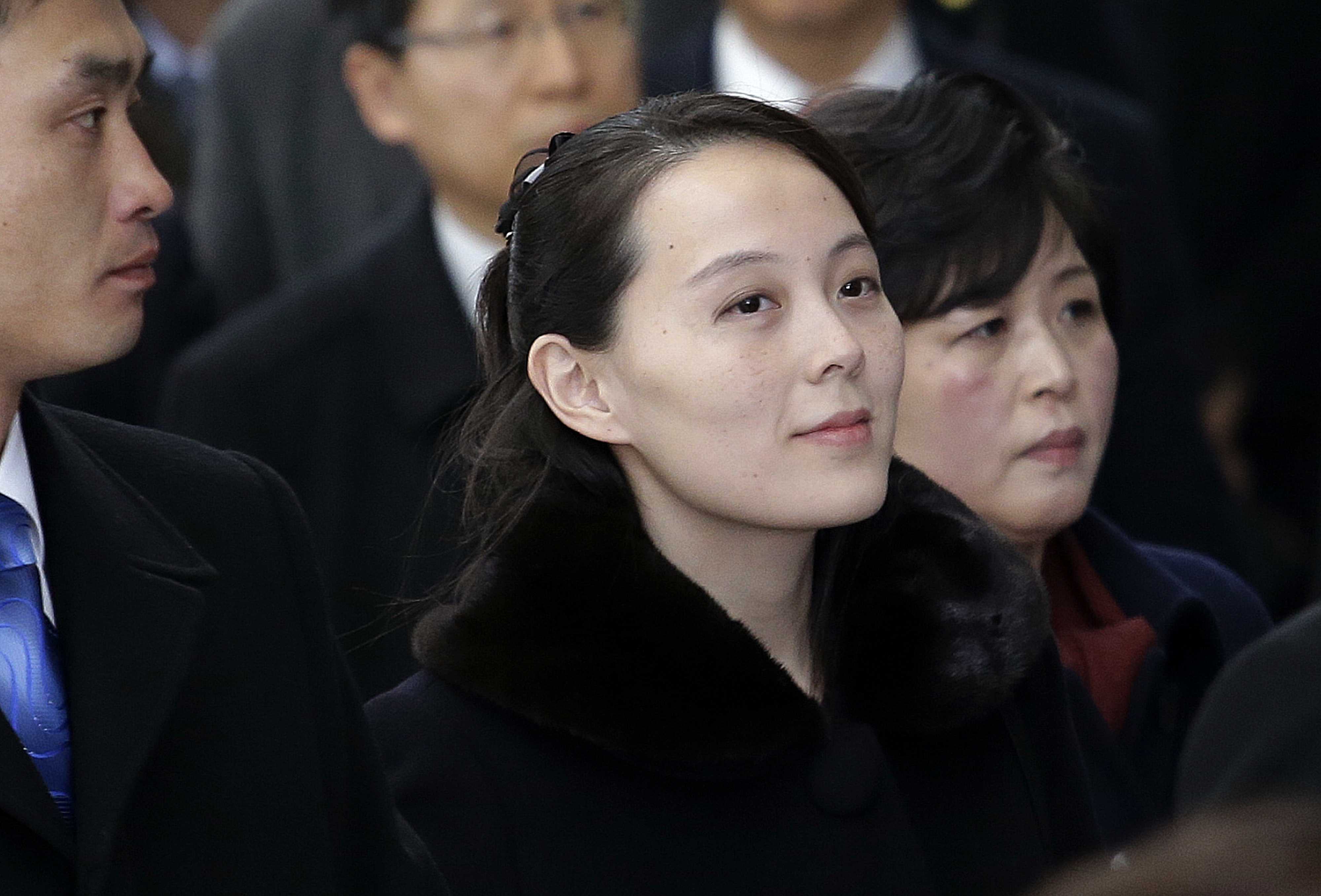 Kim Jong Un’s sister begins unprecedented South Korea visit