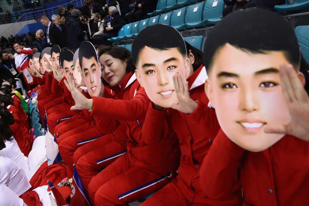 North Korea's over-the-top cheerleaders cause a stir in Pyeongchang
