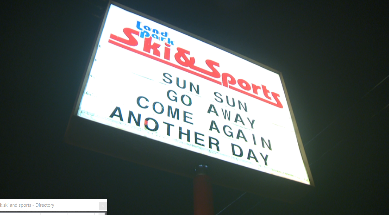 Winter's slow start no match for local ski shop