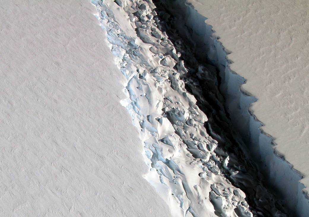 One of the world's biggest icebergs could soon split from Antarctica