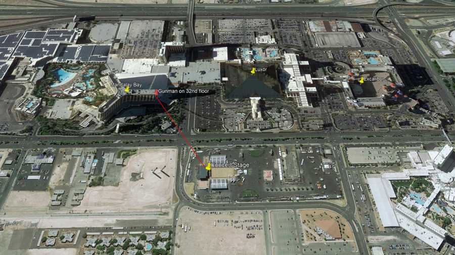 How the las vegas mass shooting transpired