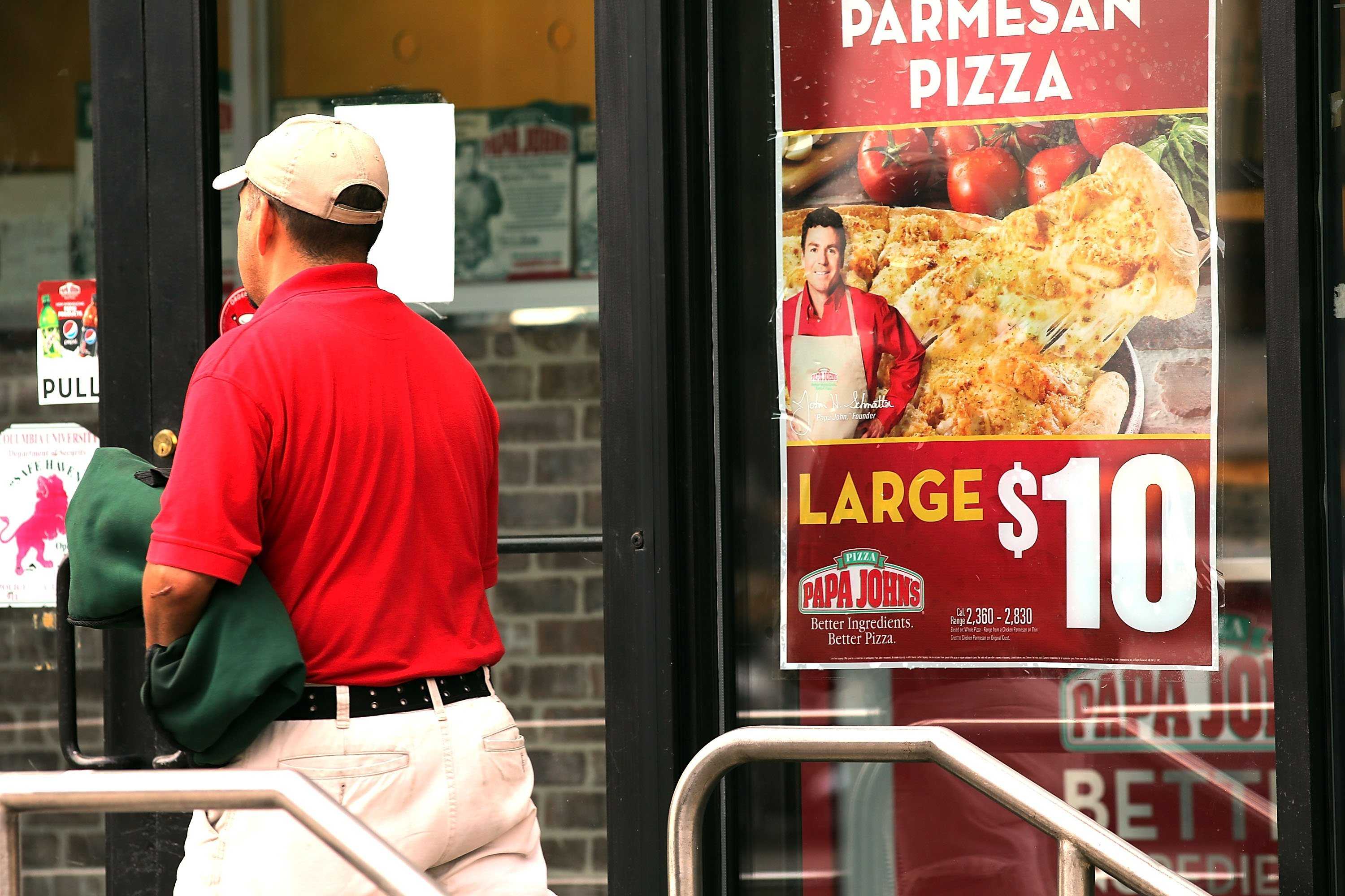 Papa John's says NFL protests are hurting sales