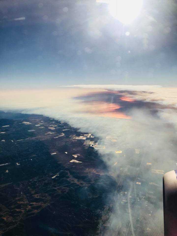 California fires: Crews near Ventura have 'very successful day'