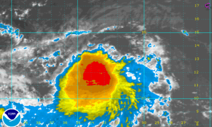 Lee strengthens into tropical storm