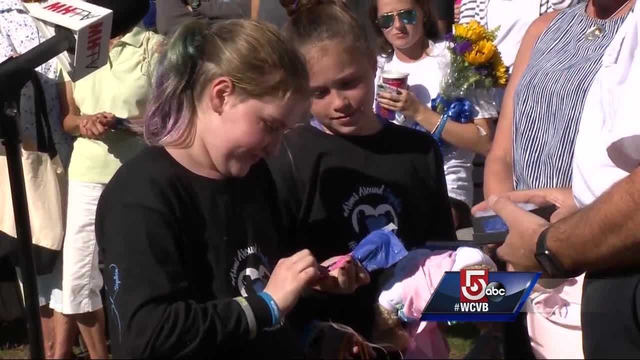 Little girl with cancer becomes honorary police officer