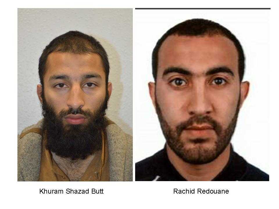 Police name 2 of 3 London attackers
