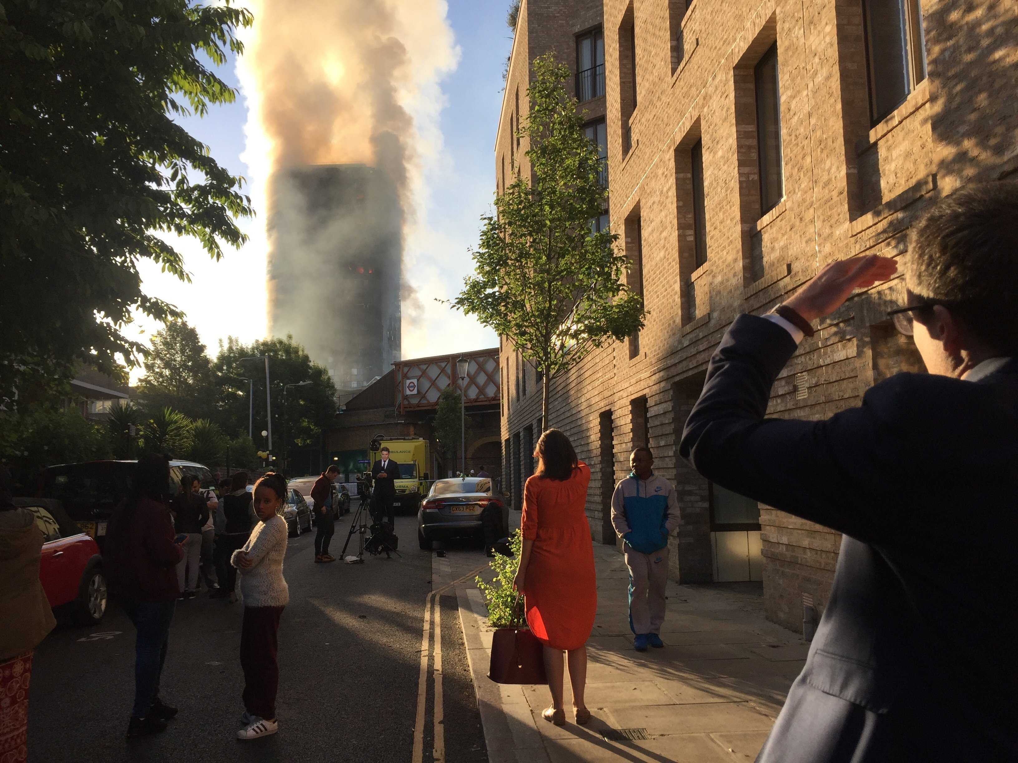 58 people in London apartment are missing and presumed dead in fire