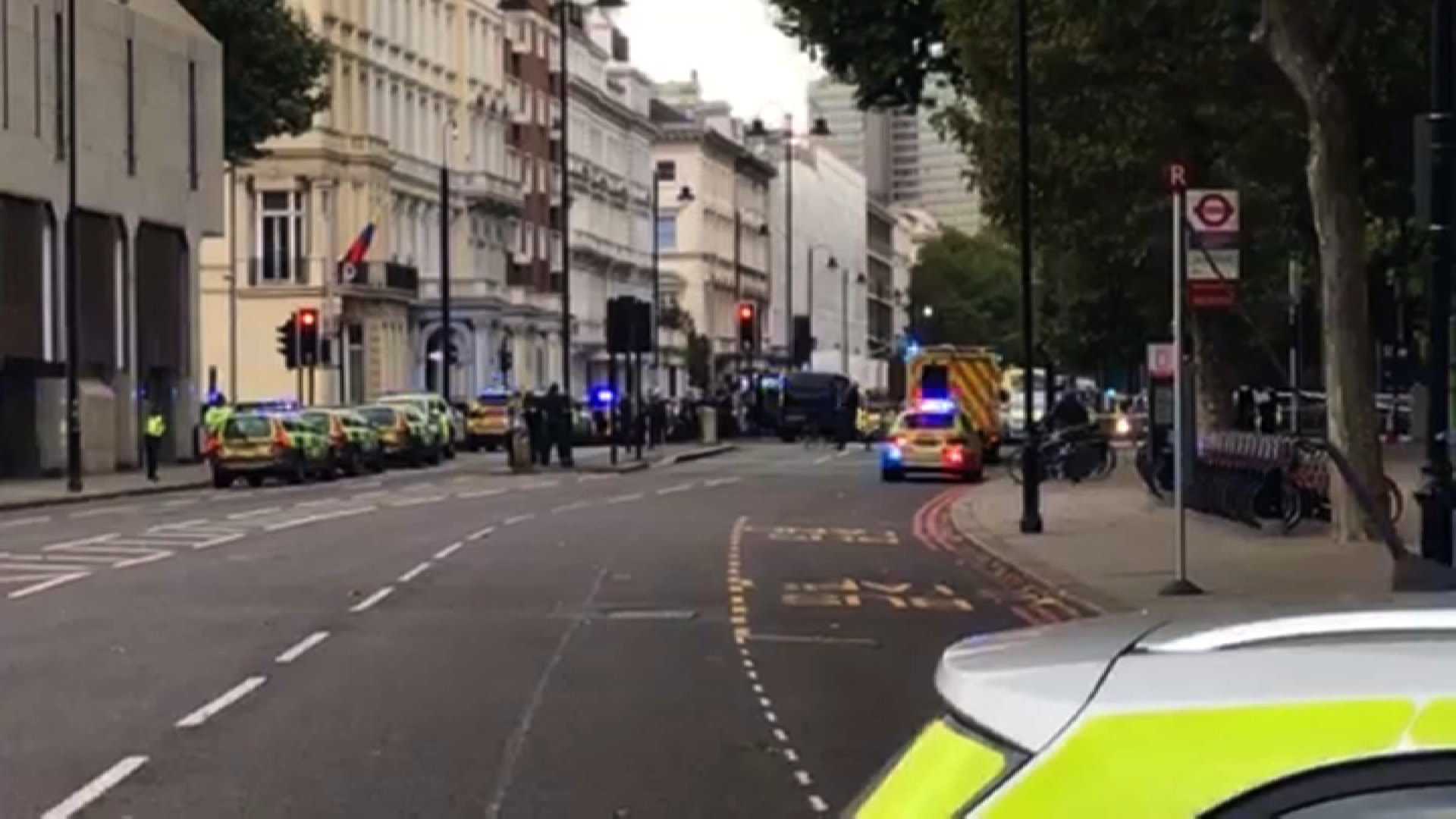 London police: 11 injured after car drives into crowd; incident not terror-related