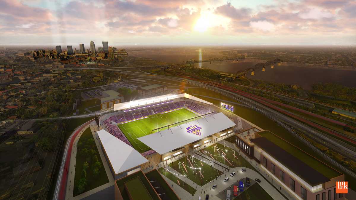 New 200 million Louisville soccer stadium development announced