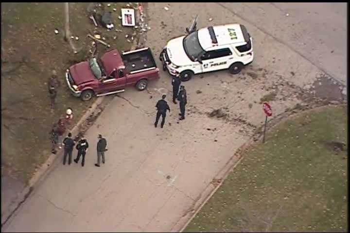 Two hospitalized after police pursuit ending in crash in Lower Burrell