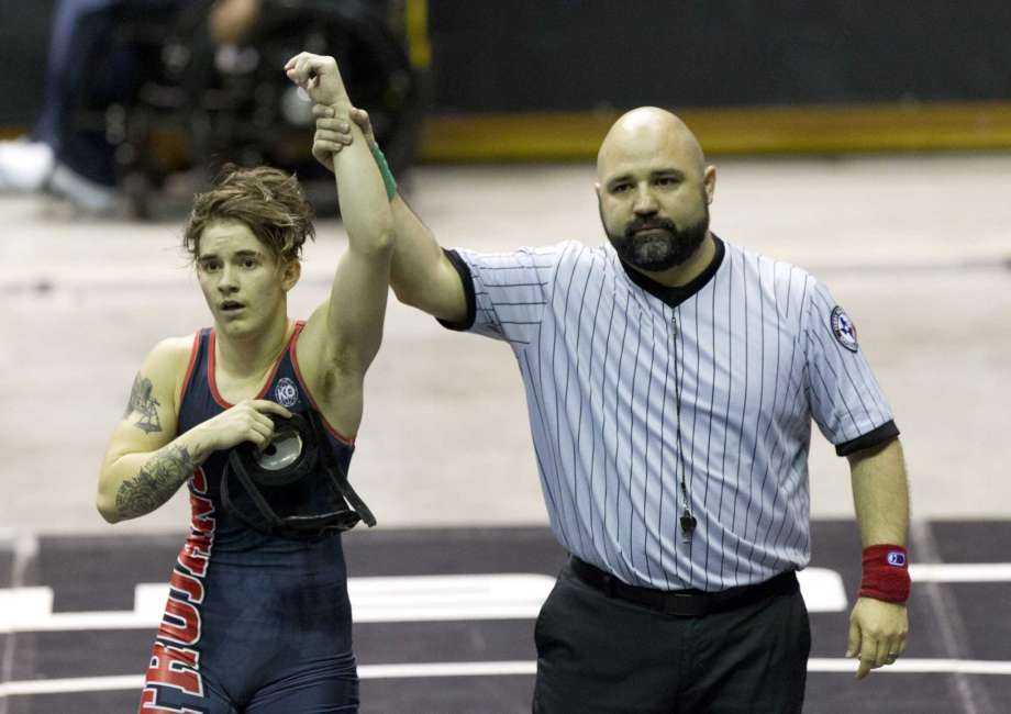 Transgender wrestler wins second high school title to mix of cheers and boos