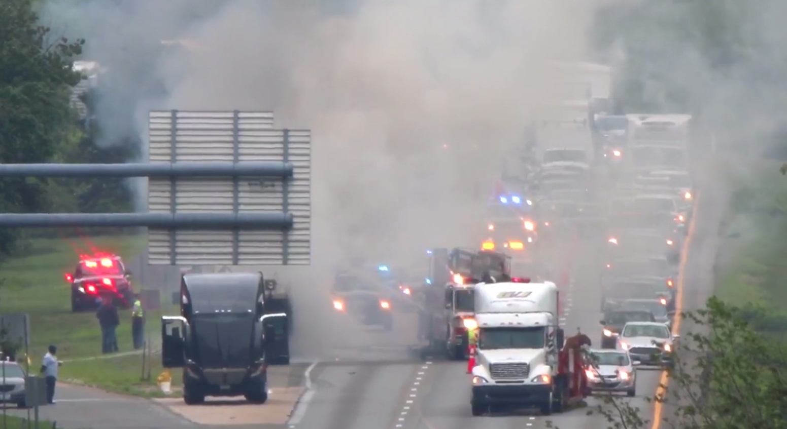 One killed in fiery crash in Mansfield