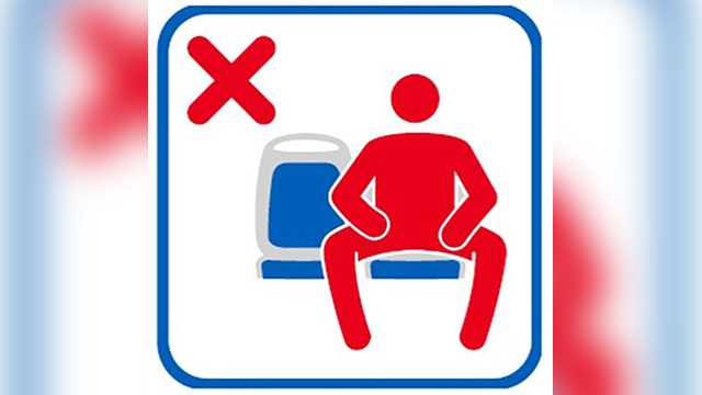 'Manspreading' is now a no-no on Madrid's public buses