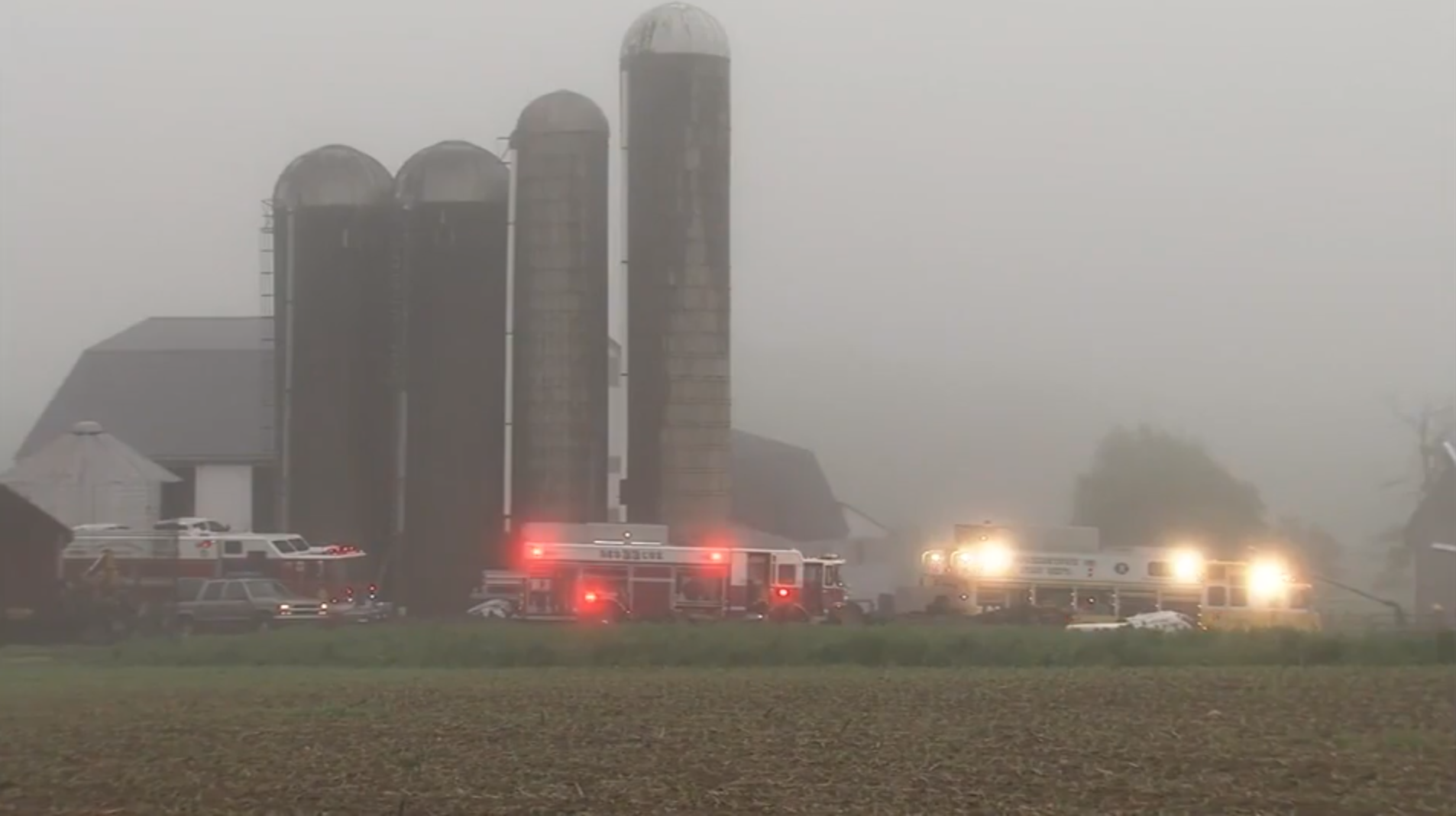 'Kind of like a quicksand': Toddler becomes trapped in 10-foot-deep manure pit