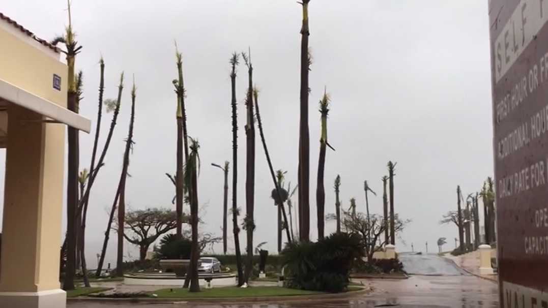 Maria downgrades to Category 2 hurricane, winds at 110 mph