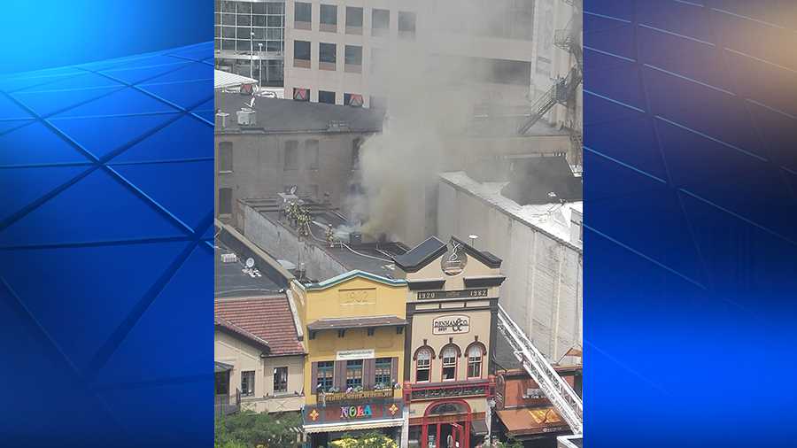 Market Square fire reaches 4 alarms as firefighters battle flames, heat