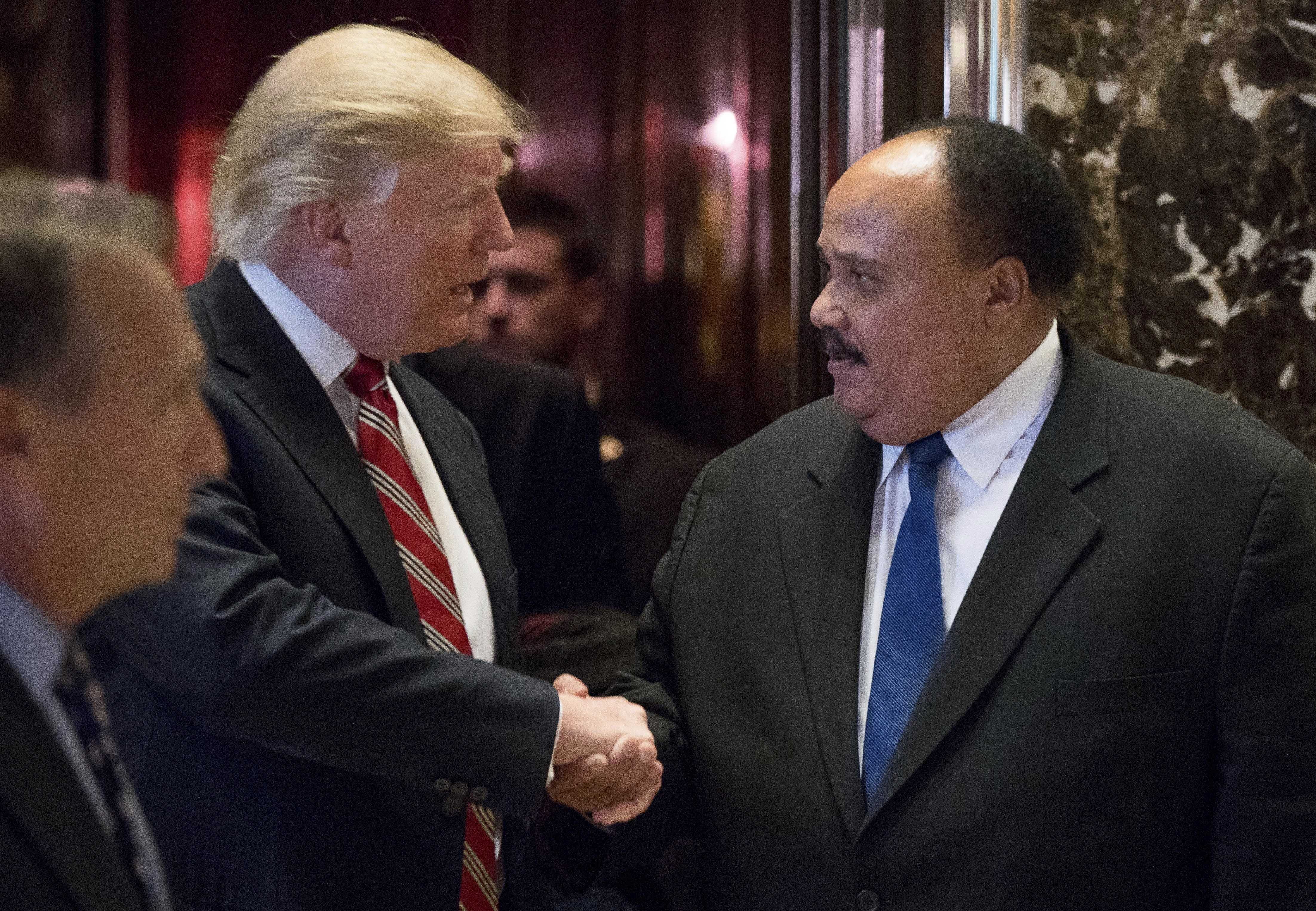 Martin Luther King III: Trump's comments are 'extremely racist'
