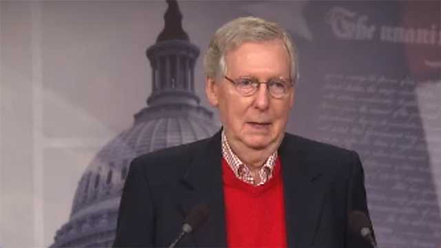 Sen. McConnell touts president's successes, mocks Steve Bannon's 'political genius'