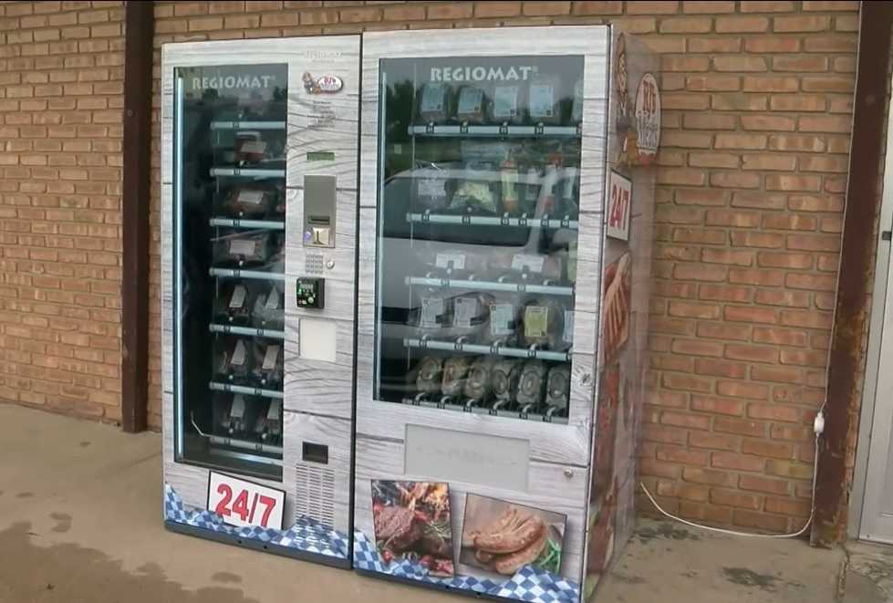 Butcher debuts meat-dispensing vending machine