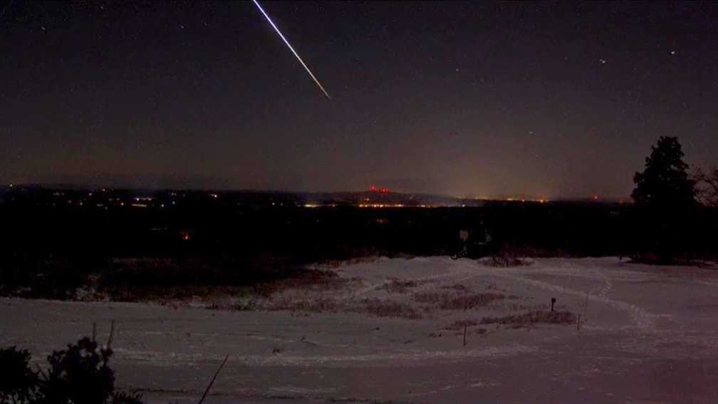 Fiery Meteor Streaks Across New England