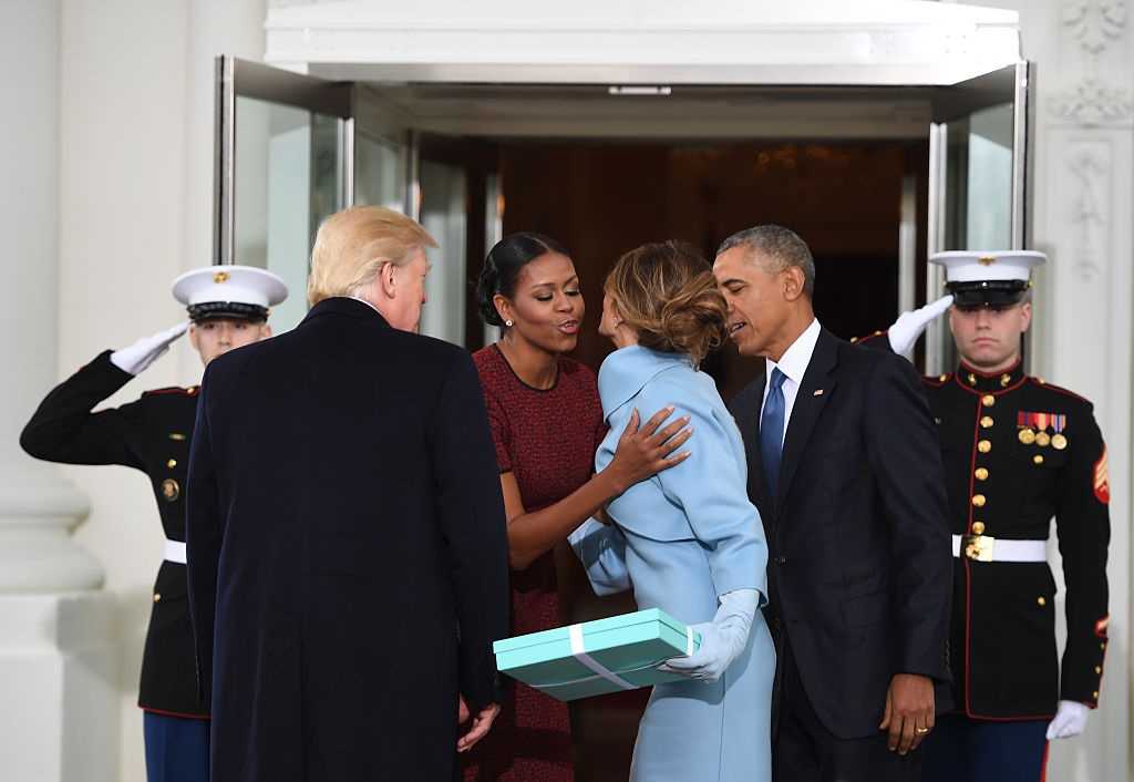 Michelle Obama reveals what was in that box Melania Trump gave her on Inauguration Day