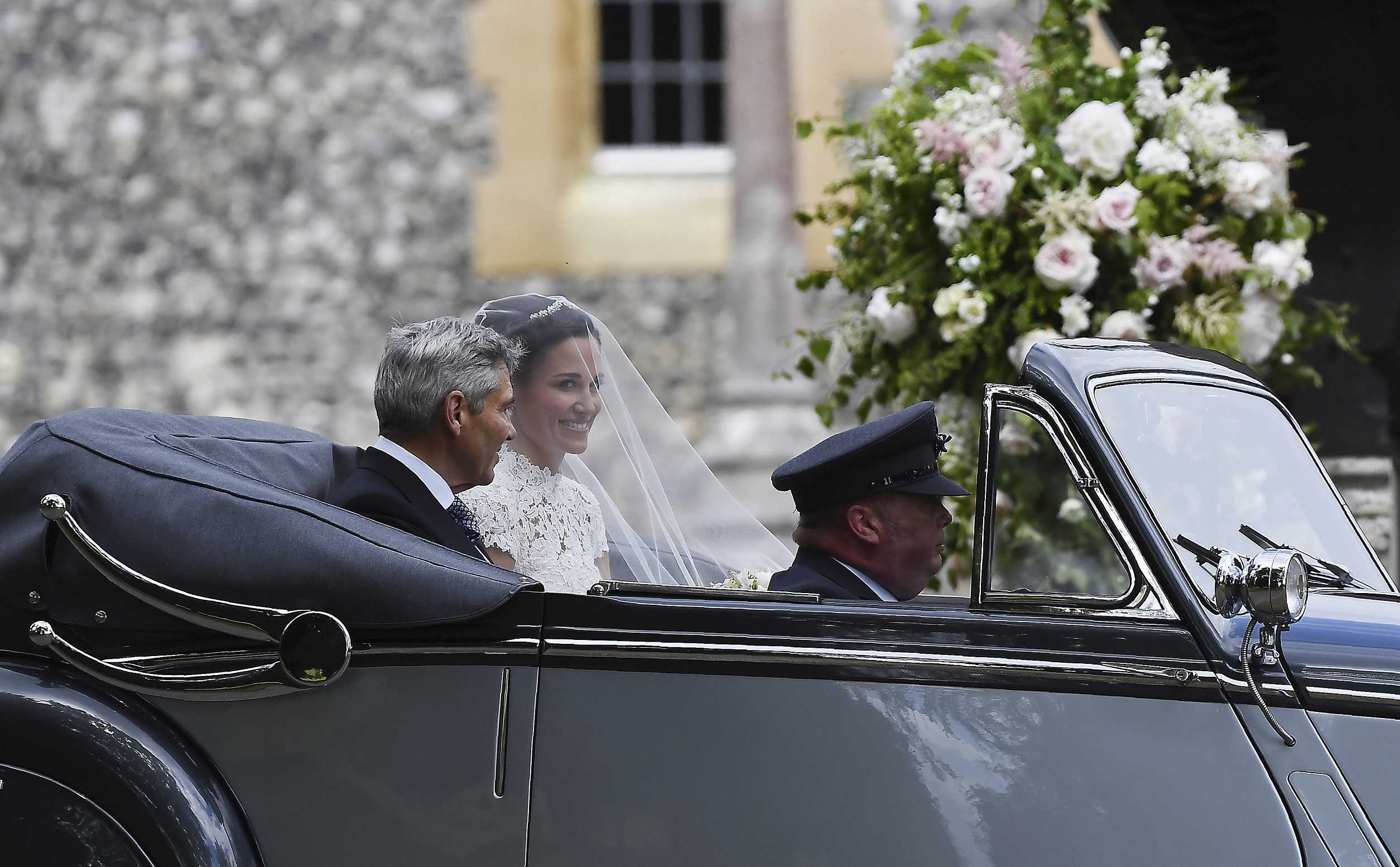 English wedding: Pippa Middleton marries as royals look on