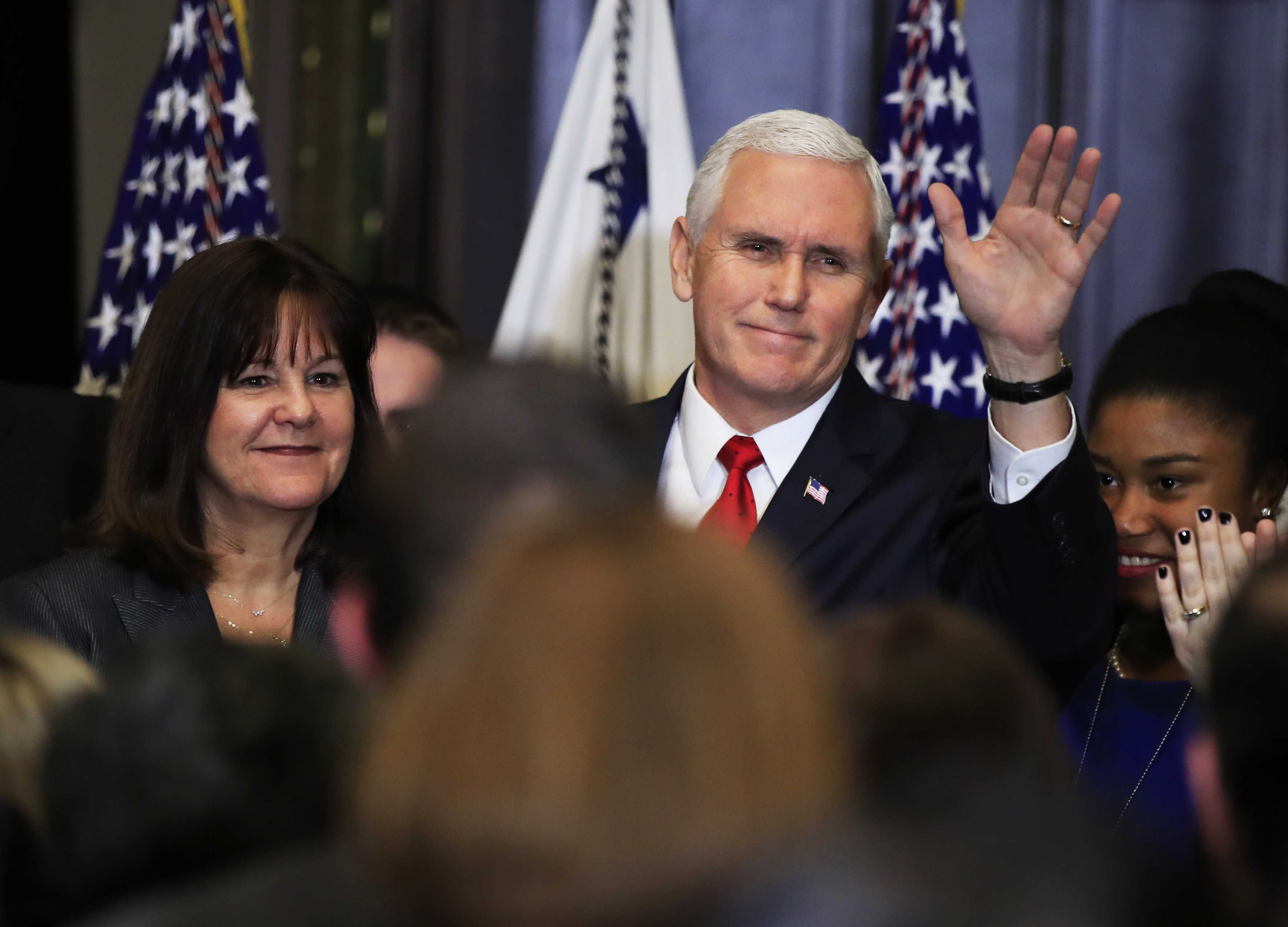 Pence says troops should not have to worry about shutdown