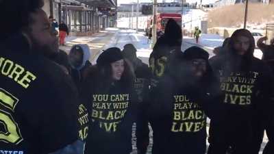 Protesters shut down Minneapolis transit lines ahead of Super Bowl