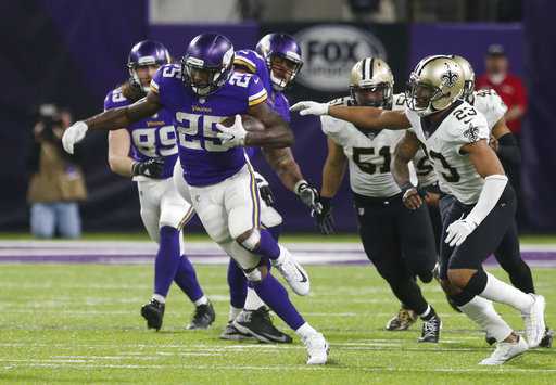 Vikings defeat Saints 29-24