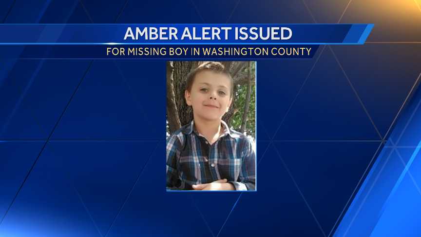 Arkansas Amber Alert issued for missing boy in Washington County