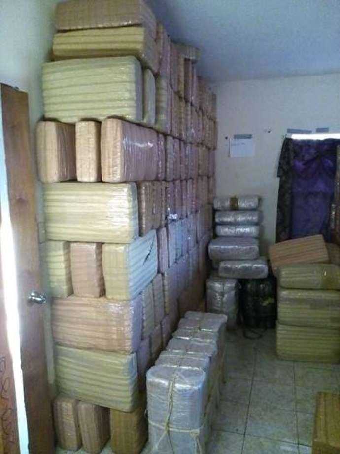 Mexican forces seize 5 tons of marijuana at Texas border