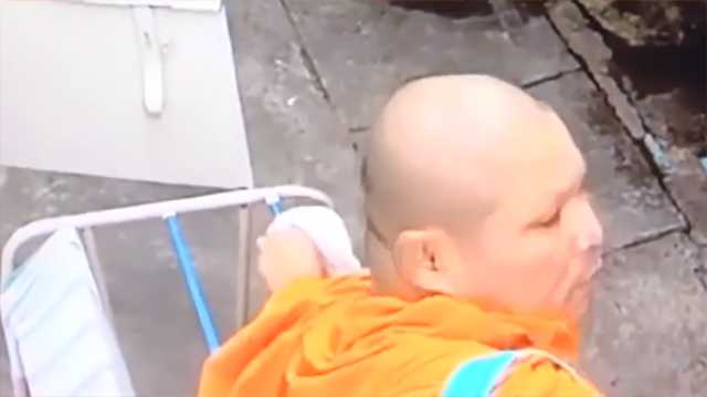 Monk defrocked after he allegedly stole ladies' underwear