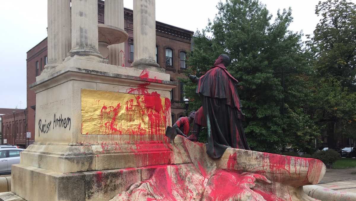 Baltimore's Francis Scott Key Monument vandalized