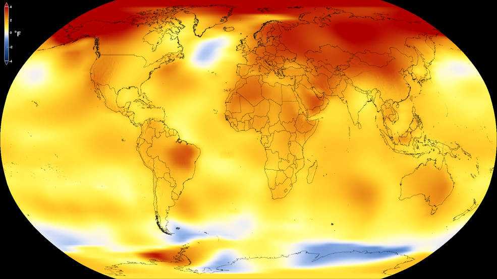 2017 was second-warmest year on record, NASA says