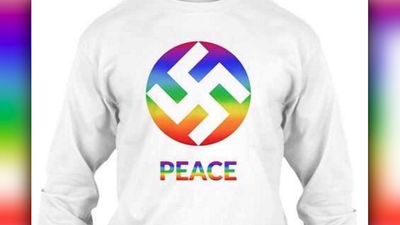 Apparel company removes swastika t-shirt from site