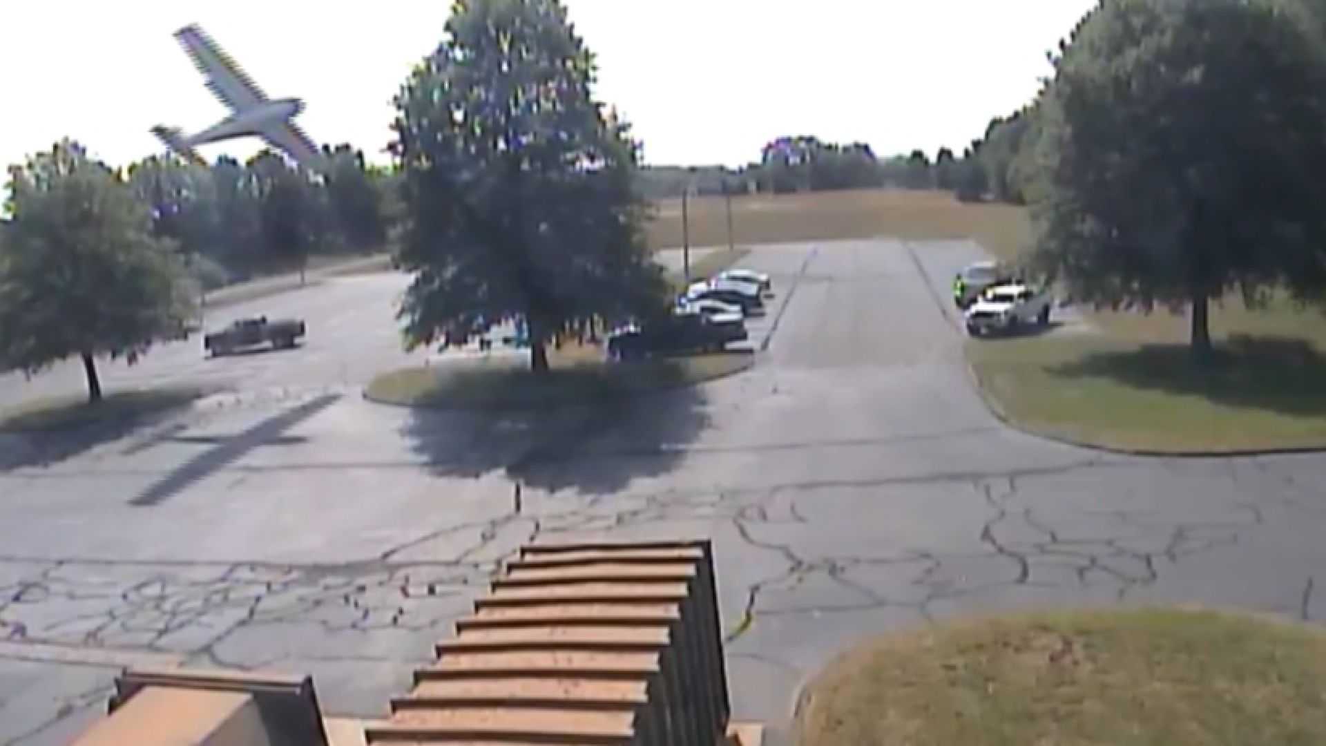 Camera captures Connecticut plane crash