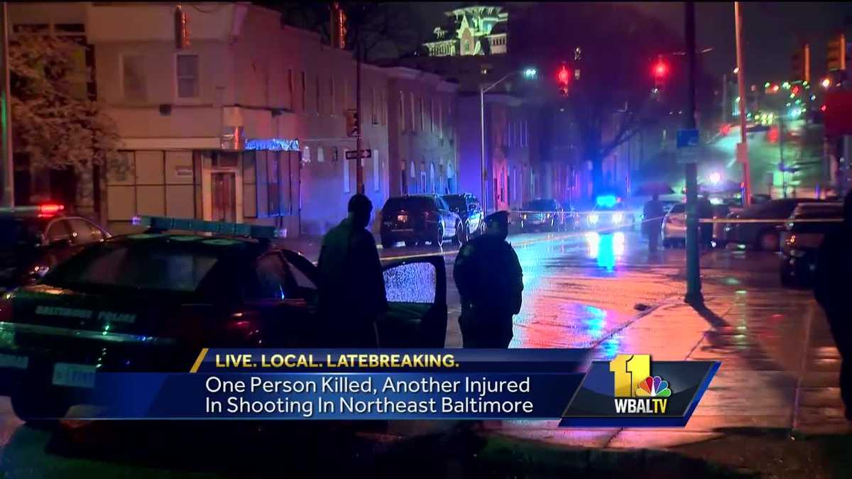 One dead, one injured in northeast Baltimore shooting - WBAL Baltimore