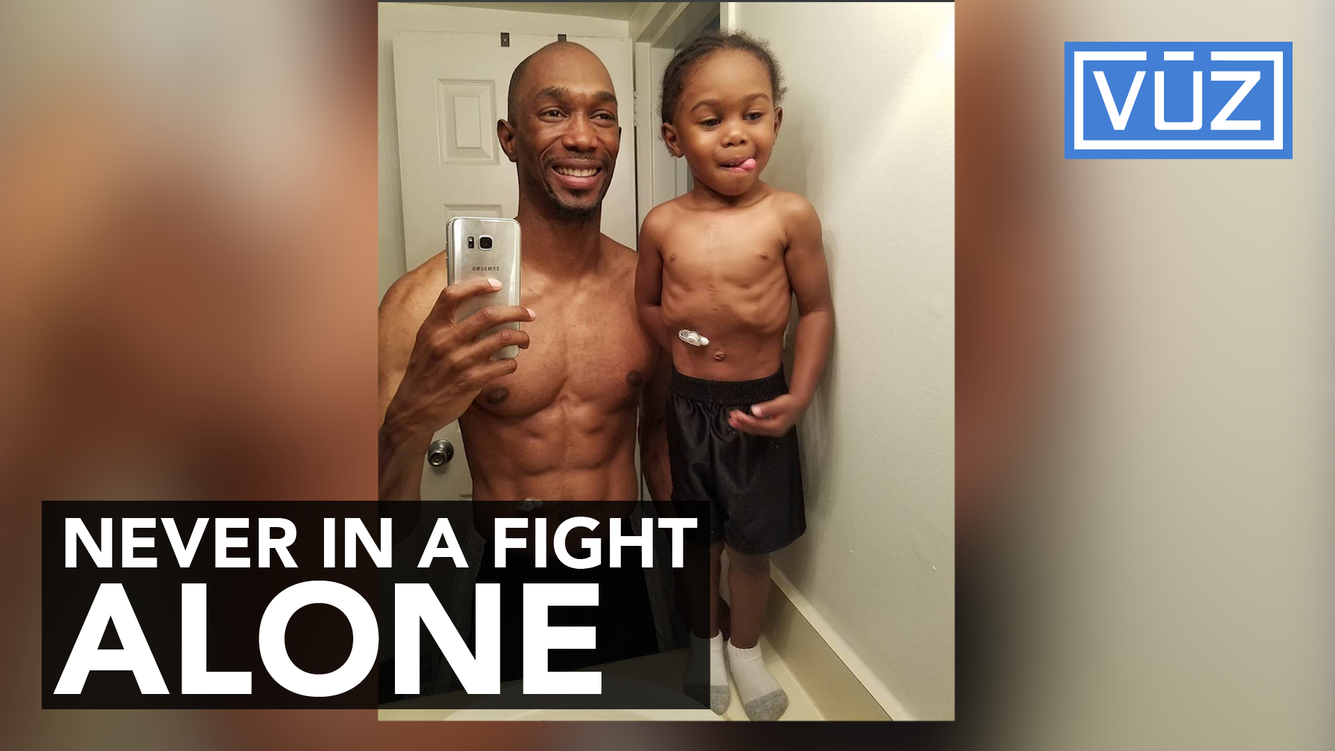 Father and son fight congenital heart disease