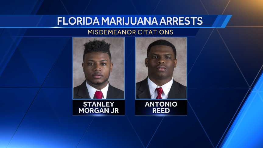 NU wide receiver arrested in Florida on drug charge